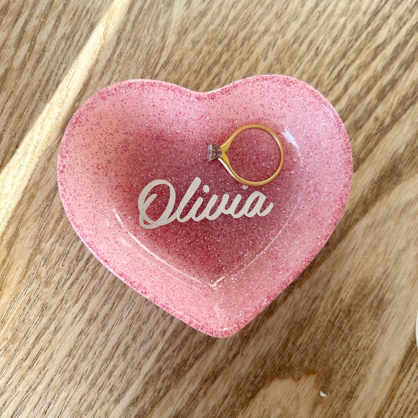 Heart Shaped Mini Trinket Ring Dish