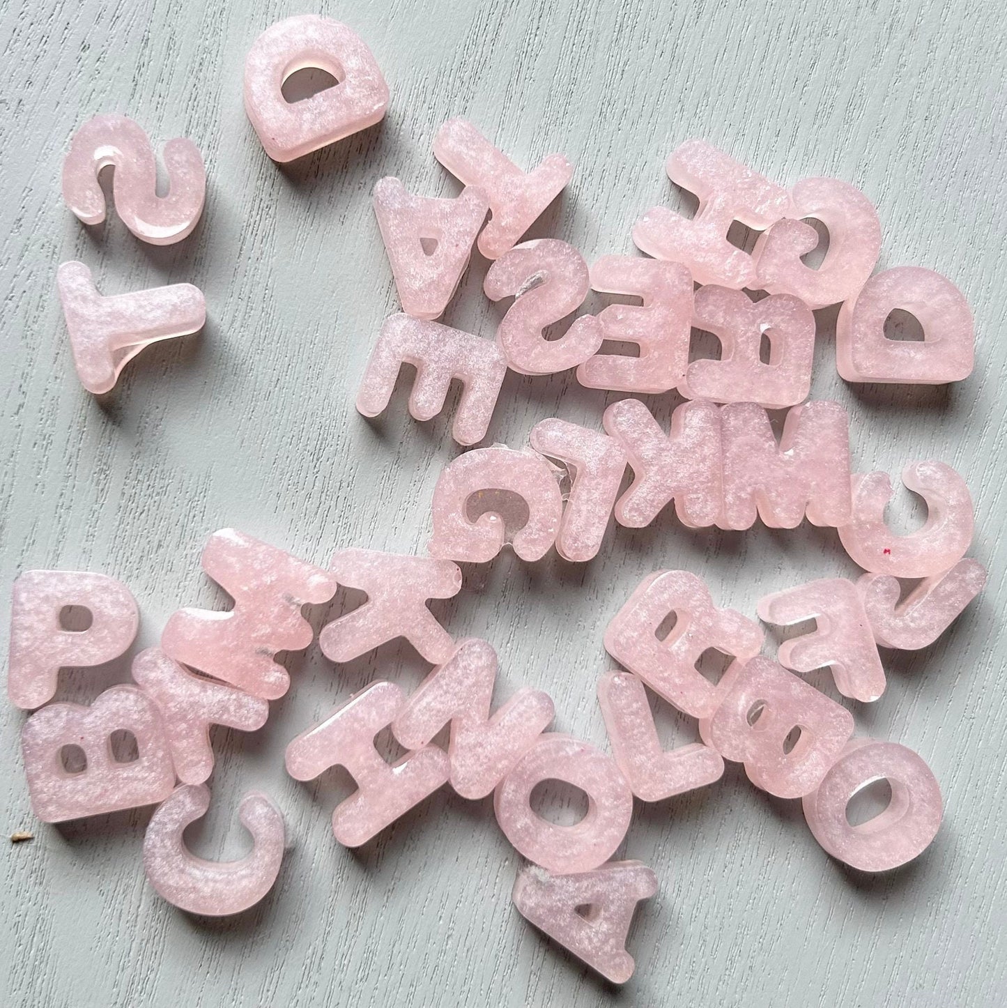 Resin Alphabet Set