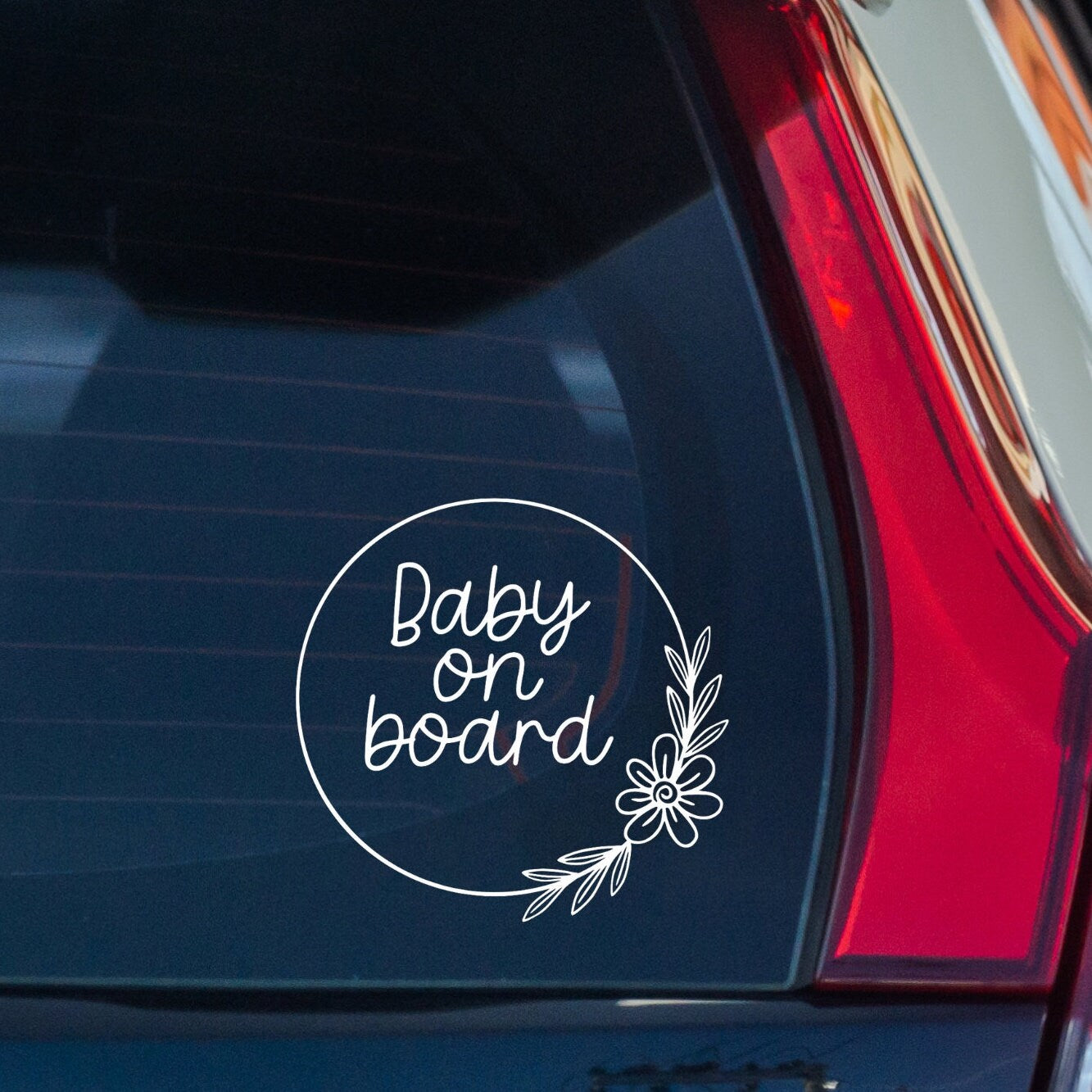 Baby On Board Bumper Sticker