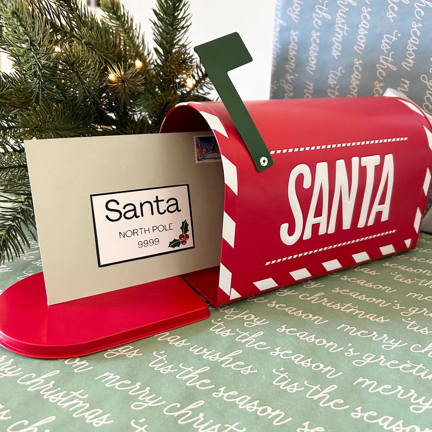 Christmas Wishlist Letter to Santa Writing Set