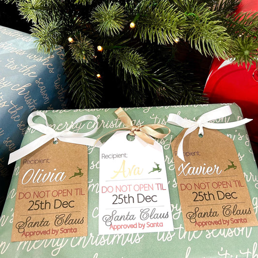 Christmas Personalised Gift Tags